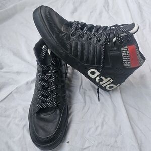 Adidas originals Hard Court High J Transmission Pack Black Shoes Mens US 7